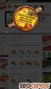 pizza-rendeles-miskolc.hu mobil förhandsvisning