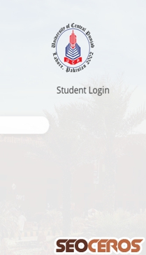 portal.ucp.edu.pk mobil náhled obrázku