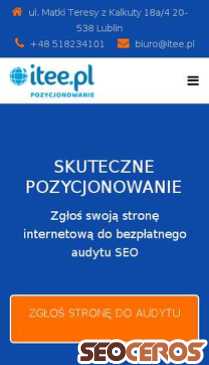 pozycjonowanie.itee.pl mobil preview