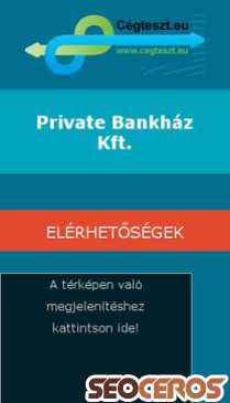 private-bankhaz-kft.cegteszt.eu mobil előnézeti kép