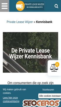 privatelease-wijzer.nl/kennisbank mobil preview