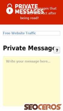privatemessages.co mobil Vista previa
