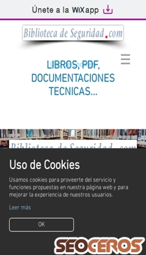 bibliotecadeseguridad.com mobil előnézeti kép