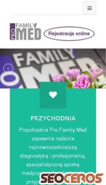 profamilymed.pl mobil previzualizare