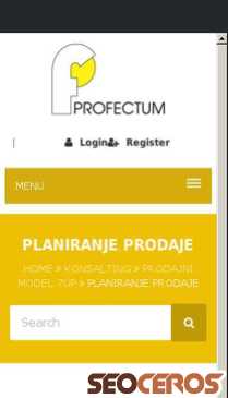 profectum.rs/planiranje-prodaje mobil obraz podglądowy