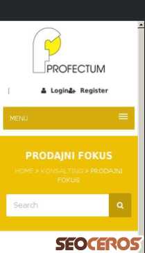 profectum.rs/prodajni-fokus mobil प्रीव्यू 