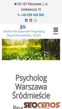 profesjonalna-terapia.pl mobil förhandsvisning