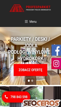 profesparkiet.pl mobil previzualizare
