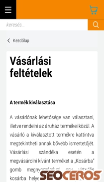 profiallattartas.hu/vasarlasi_feltetelek_5 mobil förhandsvisning