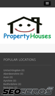 propertyhouses.co.uk mobil obraz podglądowy