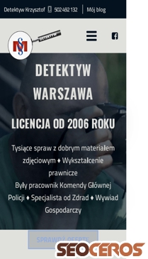 prywatnydetektyw.waw.pl mobil preview