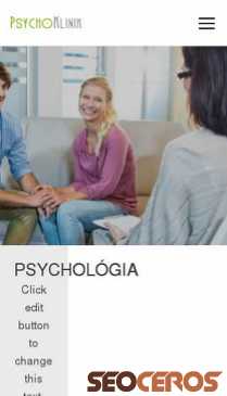psychoklinik.sk mobil Vista previa