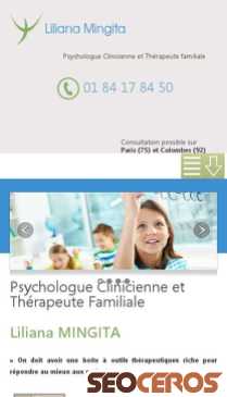 psychologue-paris-mingita.fr mobil preview