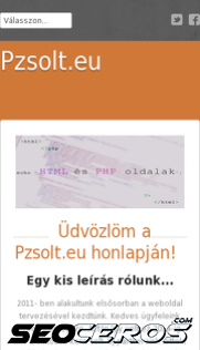 pzsolt.eu mobil előnézeti kép