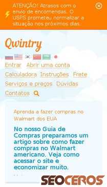 qwintry.com mobil förhandsvisning