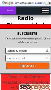 radiodiscapacidad.blogspot.com mobil previzualizare