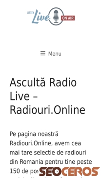 radiouri.online mobil obraz podglądowy