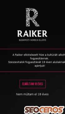 raiker.hu mobil előnézeti kép