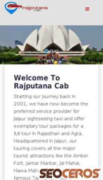 rajputanacab.com mobil förhandsvisning