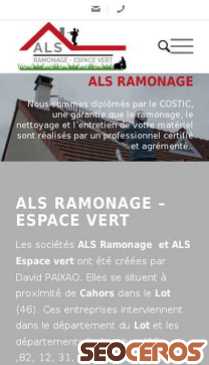 ramonage-espace-vert.fr mobil előnézeti kép