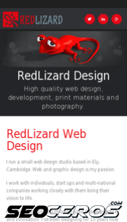redlizard.co.uk mobil vista previa