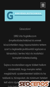 redonyzsaluzia.hu mobil előnézeti kép