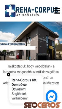rehacorpus.com mobil Vorschau