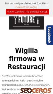 restauracjafuture.pl/de/imprezy-okolicznosciowe-de/wigilia-firmowa-de mobil 미리보기