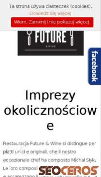 restauracjafuture.pl/it/imprezy-okolicznosciowe-it mobil vista previa