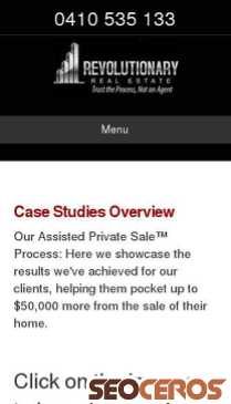 revolutionaryrealestate.com.au/case-studies-low-fixed-commission-real-estate-services mobil previzualizare