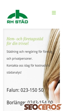 rhstad.com mobil förhandsvisning