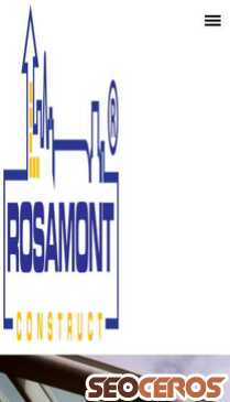 rosamont.ro mobil vista previa