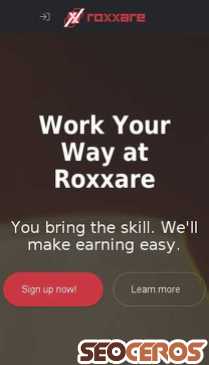 roxxare.com/become-a-coach mobil preview