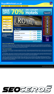 royalmilehotel.co.uk mobil előnézeti kép