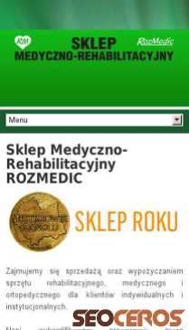 rozmedic.pl mobil förhandsvisning