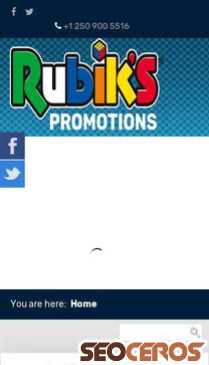 rubikpromotions.com mobil preview
