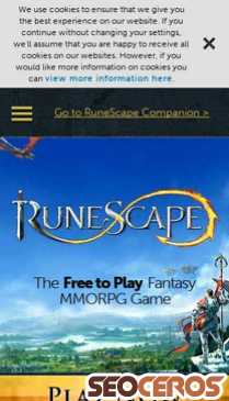 runescape.com mobil előnézeti kép