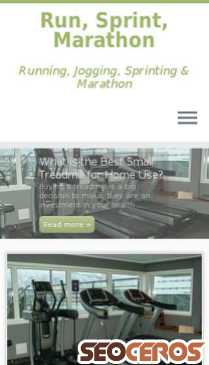 runsprintmarathon.com mobil Vorschau
