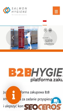 salmonhygiene.pl mobil előnézeti kép