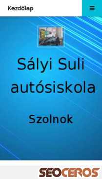 salyisuli.hu mobil náhled obrázku