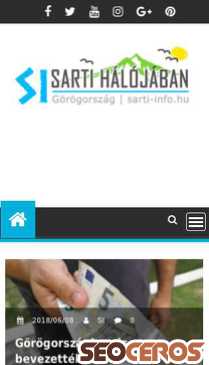sarti-info.hu mobil förhandsvisning
