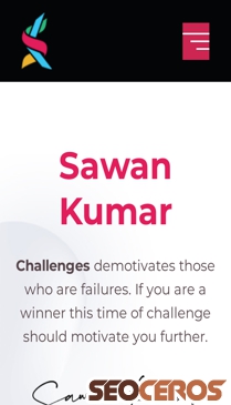 sawan-kumar.com mobil förhandsvisning