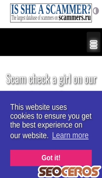 scammers.ru mobil preview