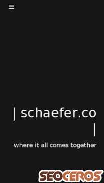 schaefer.co mobil vista previa