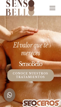 sensobello.es mobil náhľad obrázku