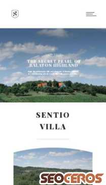 sentio-villa.com mobil förhandsvisning