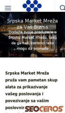 serbiamarket.com/srpska-market-mreza-vas-biznis mobil preview