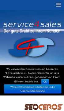 service4sales.de mobil preview