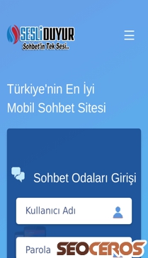 sesliduyur.org mobil előnézeti kép