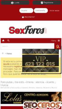 sexforos.com mobil előnézeti kép
